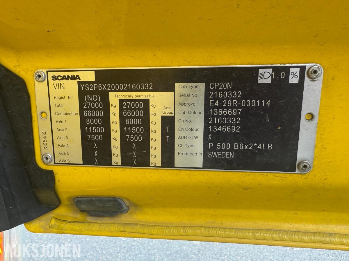 Bergingsbil - 2020 Scania P-serie - 500HK